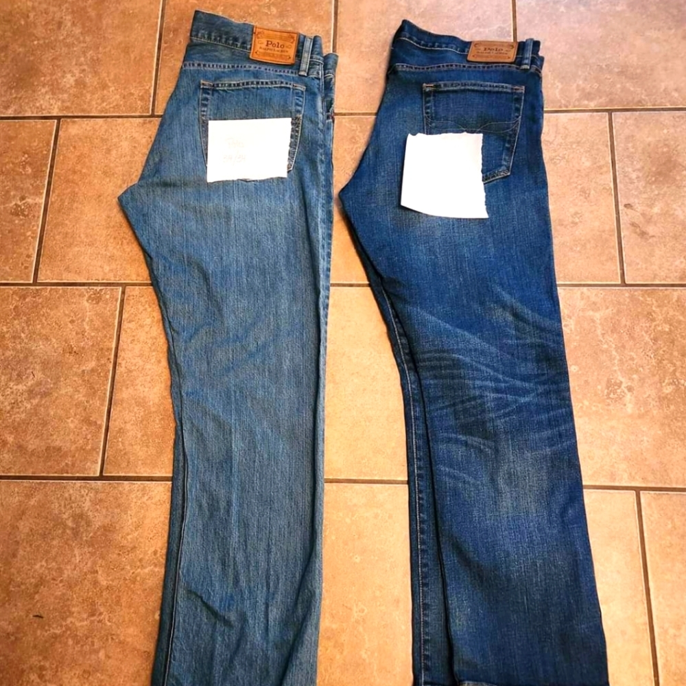 Polo by Ralph Lauren Jean's 34x30 and 34x34